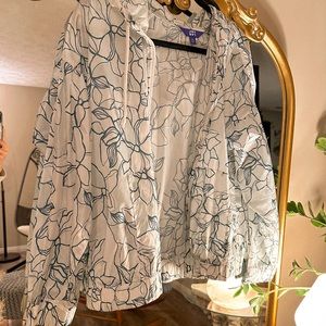 Joylab Spring Jacket🤍🩵💚